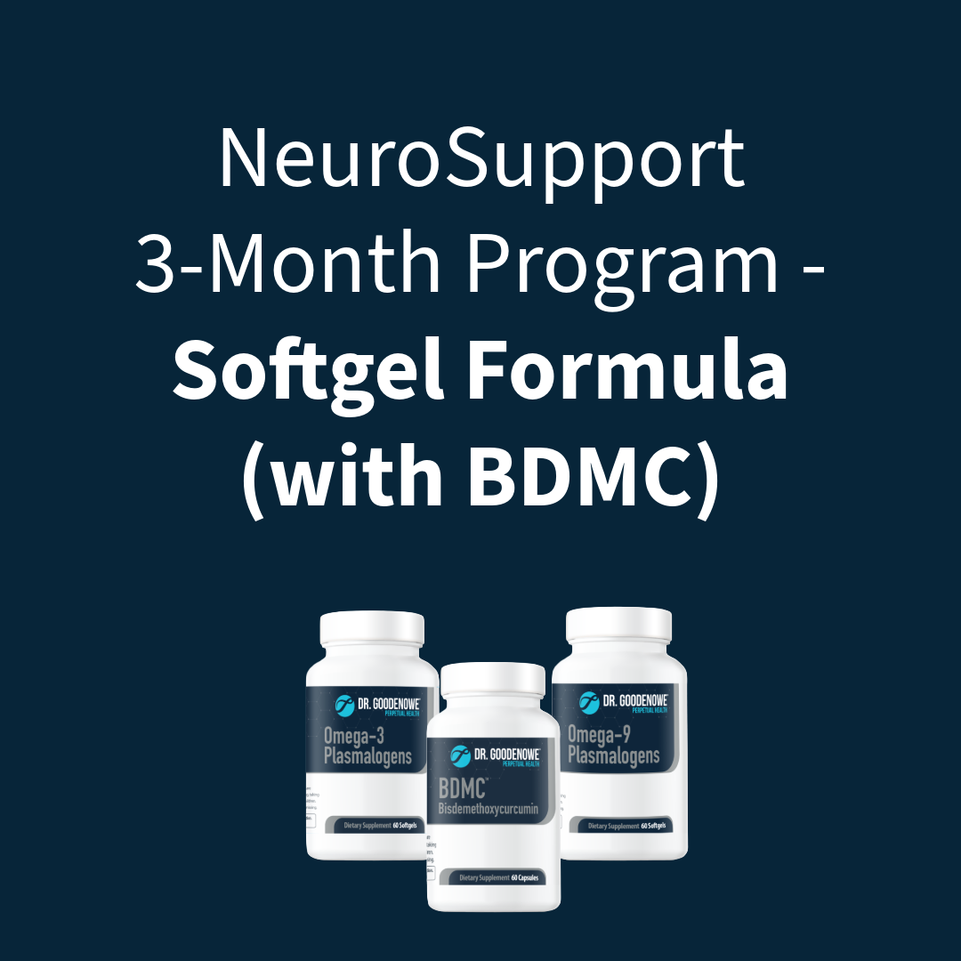 NeuroSupport 3-Month Program - Softgel Formula with BDMC